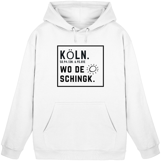 Wo de Sonn schingk - Köln Druck   - Basic Unisex Hoodie