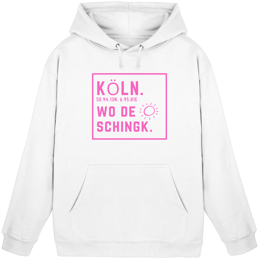 Wo de Sonn schingk - Köln Druck  - Basic Unisex Hoodie