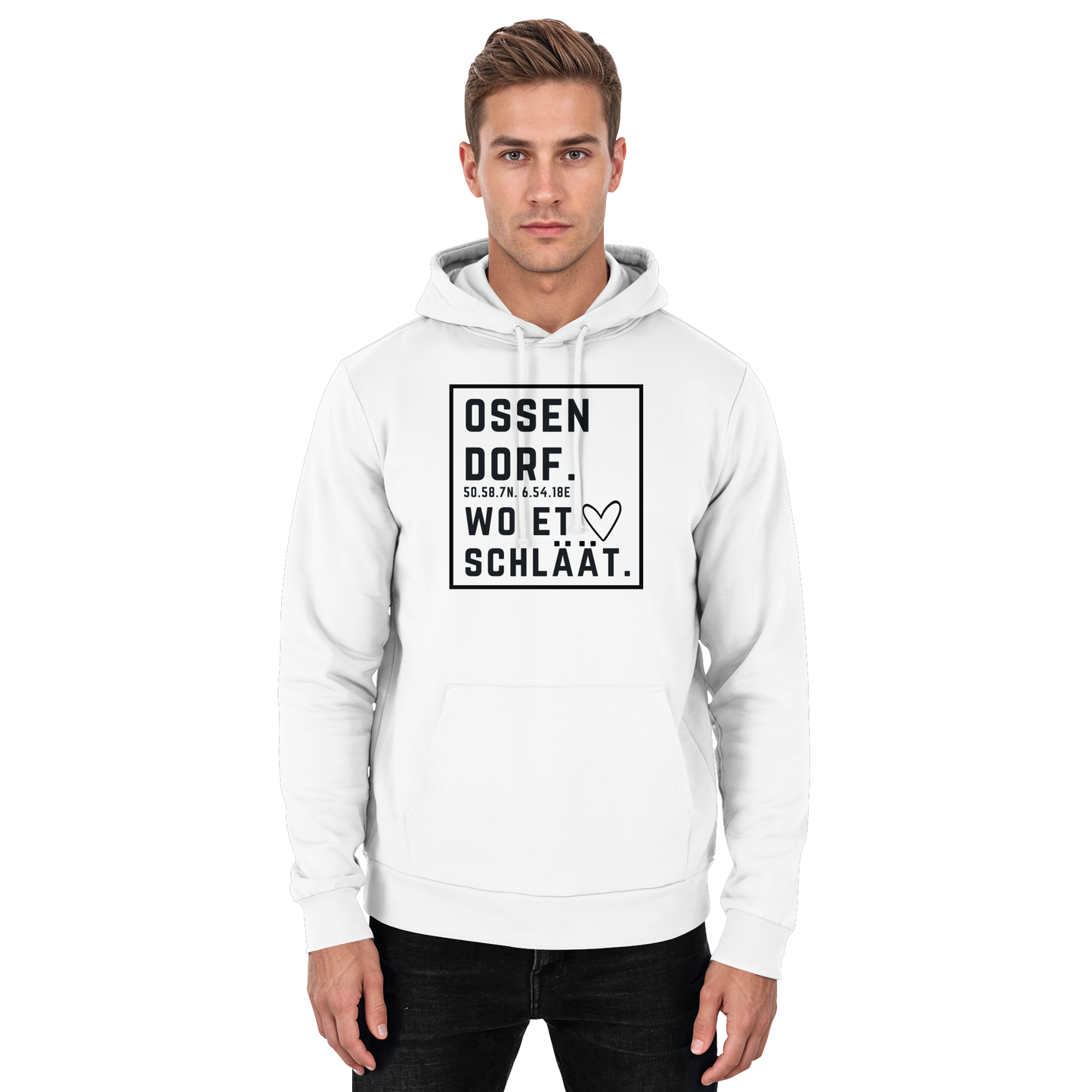 Ossendorf Hätz Druck - Basic Unisex Hoodie