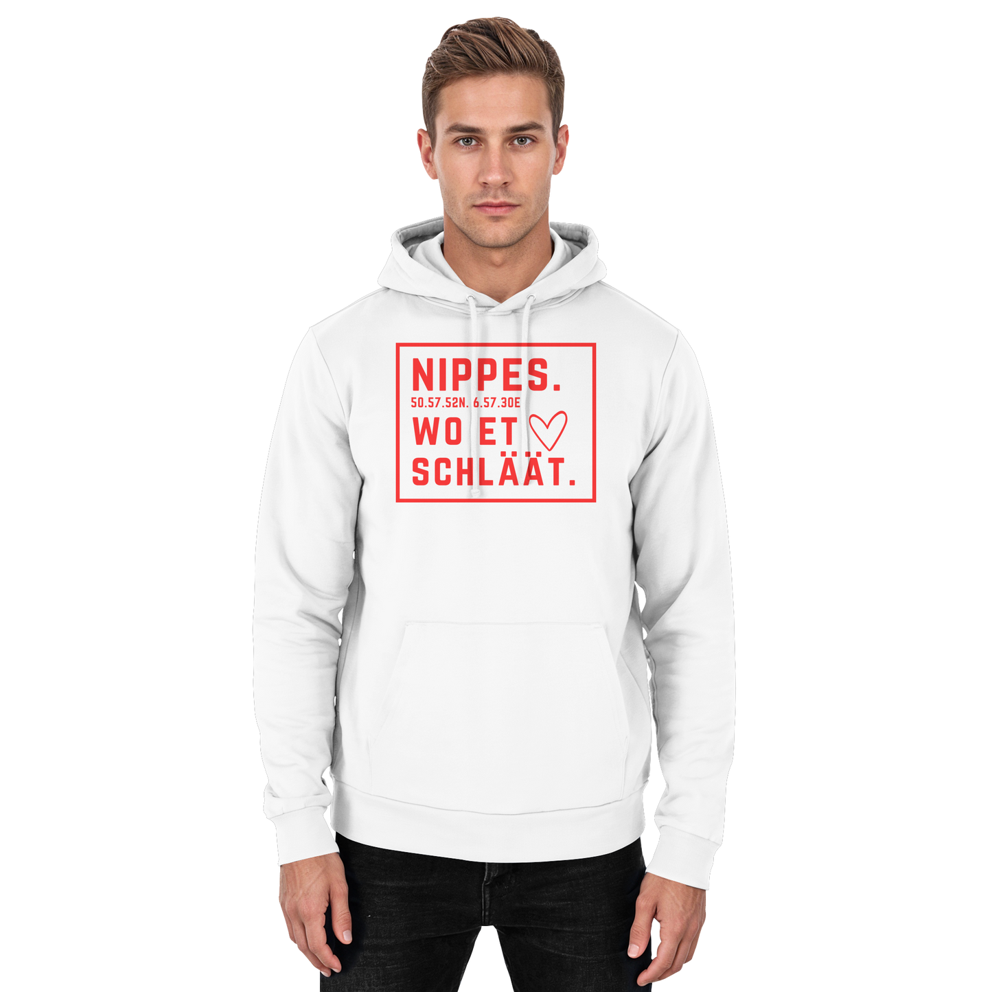 Nippes Hätz Druck - Basic Unisex Hoodie