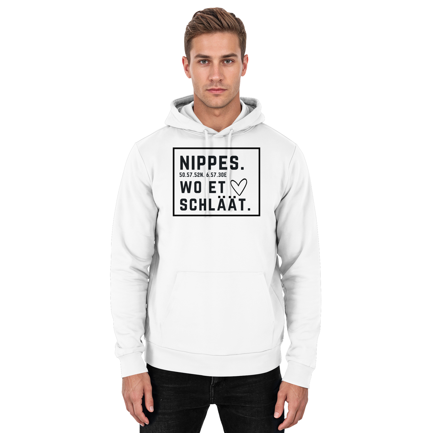 Nippes Hätz Druck - Basic Unisex Hoodie