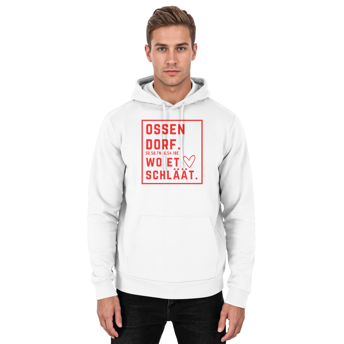 Ossendorf Hätz Druck - Basic Unisex Hoodie