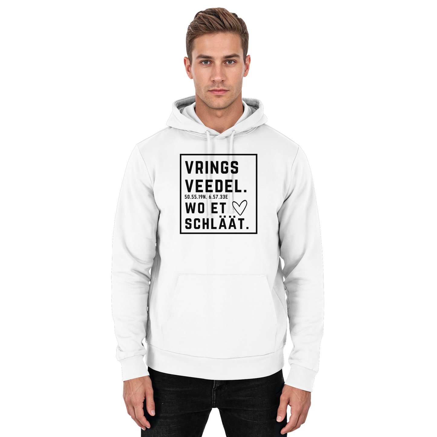 Vringsveedel Hätz Druck - Basic Unisex Hoodie
