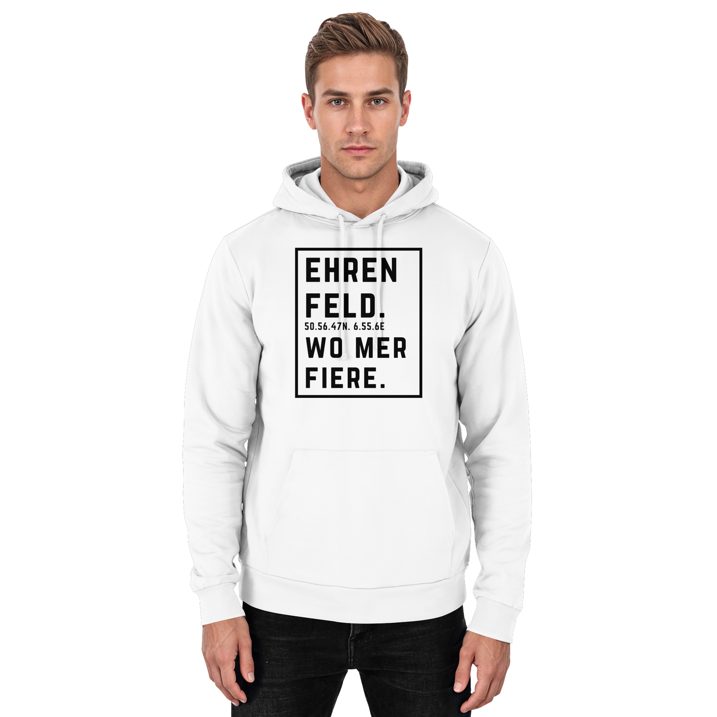 Ehrenfeld Fiere Druck - Basic Unisex Hoodie