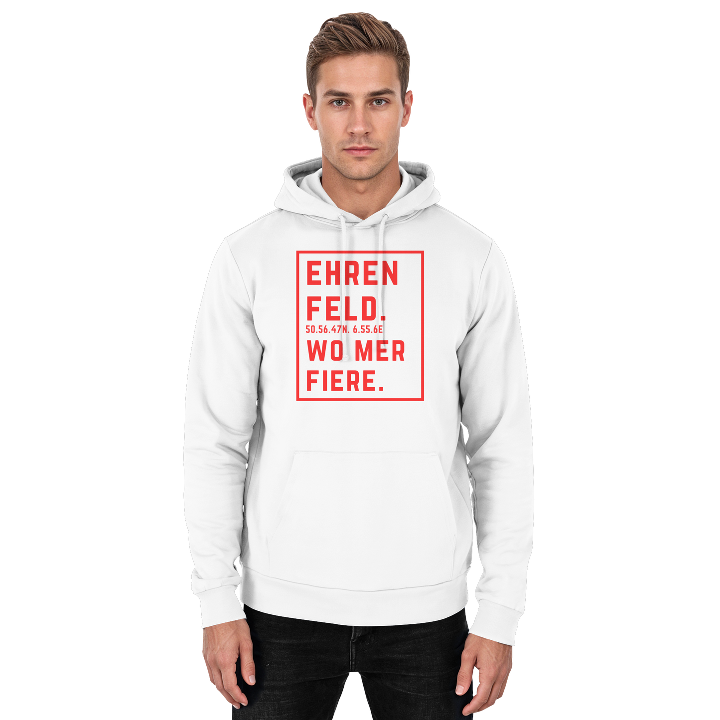 Ehrenfeld Fiere Druck - Basic Unisex Hoodie