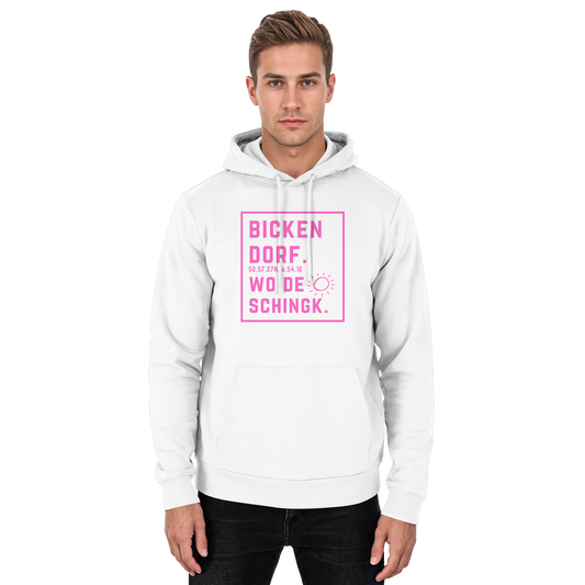 Wo de Sonn schingk - Bickendorf Druck  - Basic Unisex Hoodie
