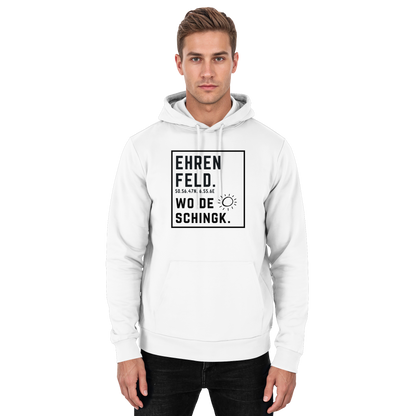 Wo de Sonn schingk - Ehrenfeld Druck  - Basic Unisex Hoodie