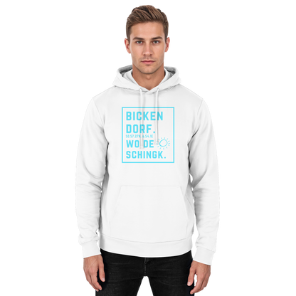Wo de Sonn schingk - Bickendorf Druck - Basic Unisex Hoodie