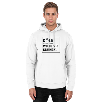 Wo de Sonn schingk - Köln Druck   - Basic Unisex Hoodie