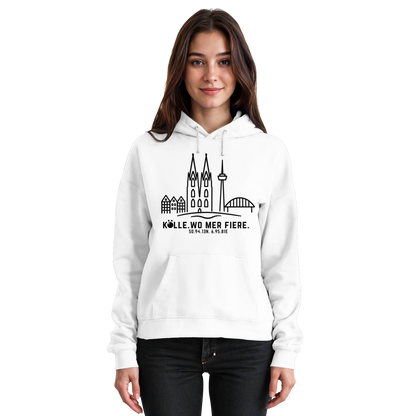 Skyline Fiere Druck - Basic Unisex Hoodie