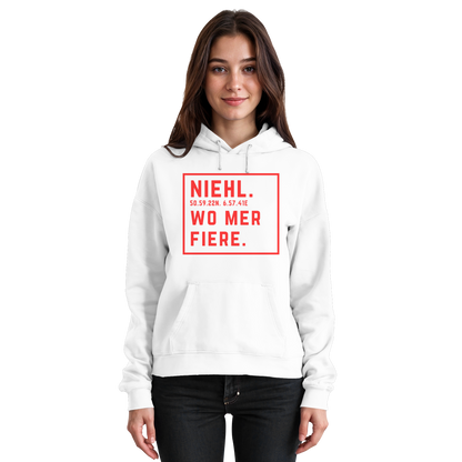 Niehl Fiere Druck - Basic Unisex Hoodie