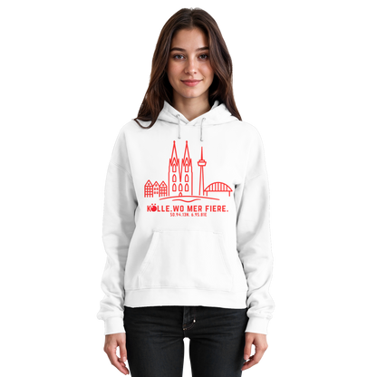 Skyline Fiere Druck  - Basic Unisex Hoodie