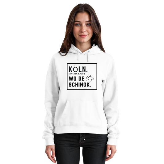 Wo de Sonn schingk - Köln Druck   - Basic Unisex Hoodie
