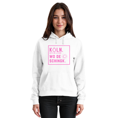 Wo de Sonn schingk - Köln Druck  - Basic Unisex Hoodie