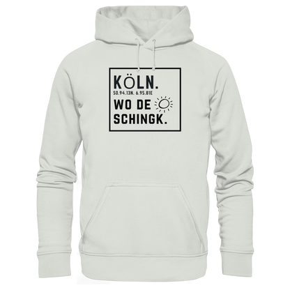 Wo de Sonn schingk - Köln Druck   - Basic Unisex Hoodie