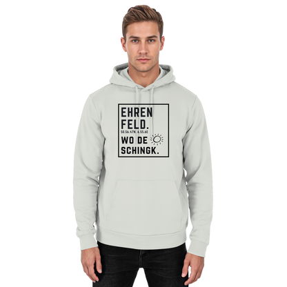 Wo de Sonn schingk - Ehrenfeld Druck  - Basic Unisex Hoodie