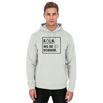 Wo de Sonn schingk - Köln Druck   - Basic Unisex Hoodie