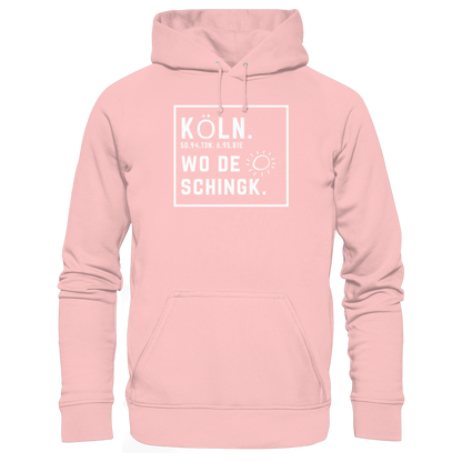 Wo de Sonn schingk - Köln Druck - Basic Unisex Hoodie