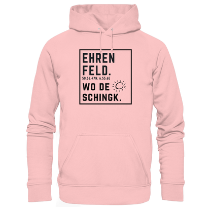 Wo de Sonn schingk - Ehrenfeld Druck  - Basic Unisex Hoodie