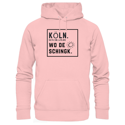 Wo de Sonn schingk - Köln Druck   - Basic Unisex Hoodie