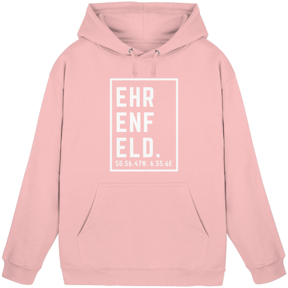 Ehrenfeld Koordinaten (großer Druck auf der Brust) - Basic Unisex Hoodie