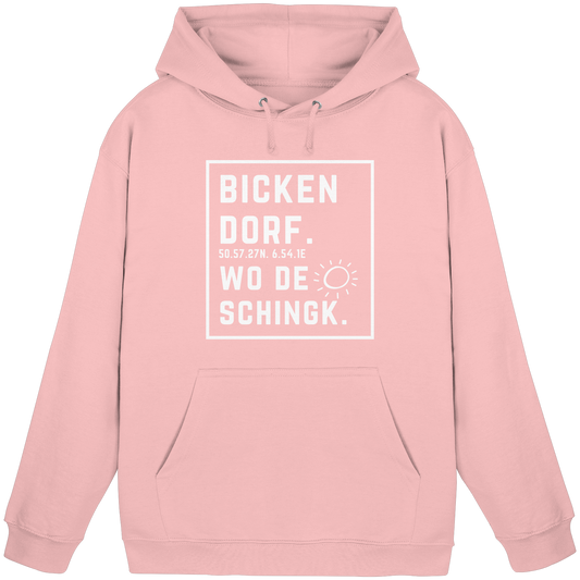 Wo de Sonn schingk - Bickendorf Druck - Basic Unisex Hoodie