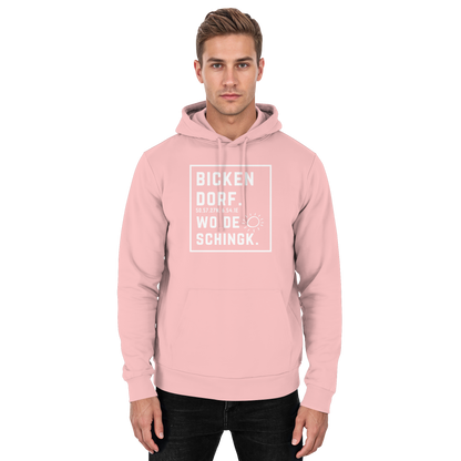 Wo de Sonn schingk - Bickendorf Druck - Basic Unisex Hoodie