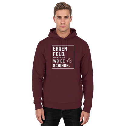 Wo de Sonn schingk - Ehrenfeld Druck - Basic Unisex Hoodie