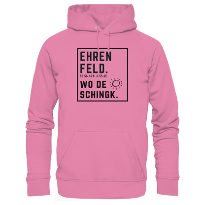 Wo de Sonn schingk - Ehrenfeld Druck  - Basic Unisex Hoodie