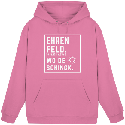 Wo de Sonn schingk - Ehrenfeld Druck - Basic Unisex Hoodie