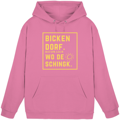Wo de Sonn schingk - Bickendorf Druck - Basic Unisex Hoodie