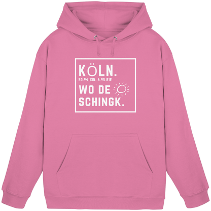 Wo de Sonn schingk - Köln Druck - Basic Unisex Hoodie
