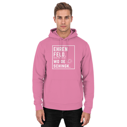 Wo de Sonn schingk - Ehrenfeld Druck - Basic Unisex Hoodie