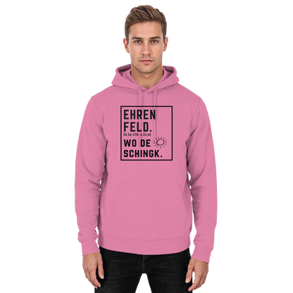 Wo de Sonn schingk - Ehrenfeld Druck  - Basic Unisex Hoodie