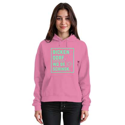 Wo de Sonn schingk - Bickendorf Druck - Basic Unisex Hoodie