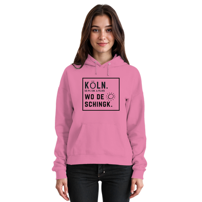 Wo de Sonn schingk - Köln Druck   - Basic Unisex Hoodie