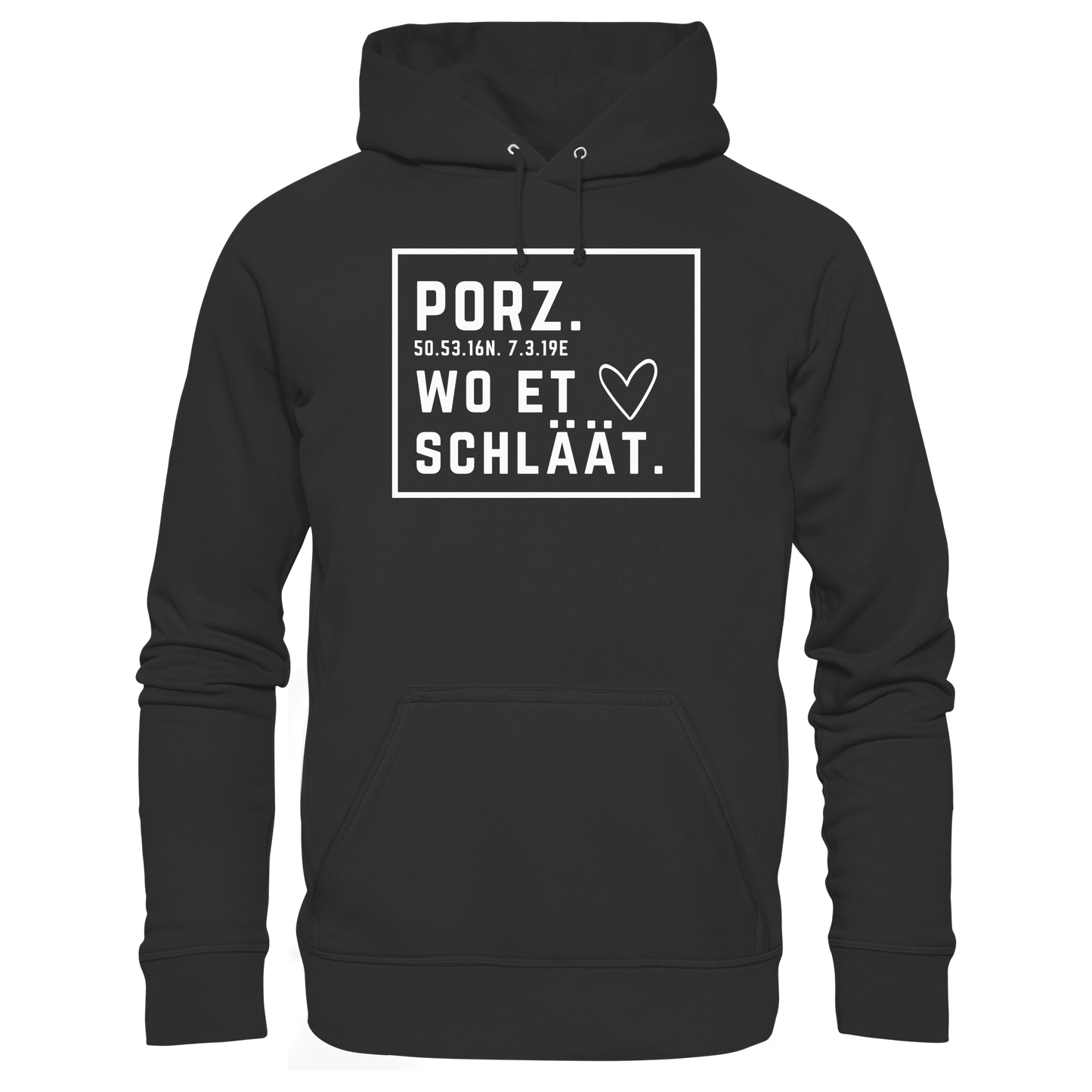 Porz Hätz Druck - Basic Unisex Hoodie