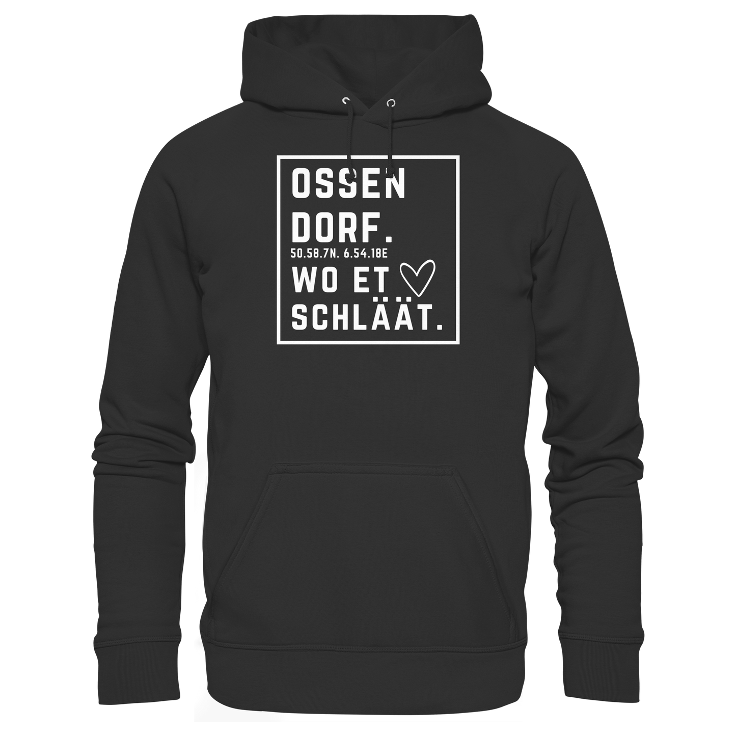Ossendorf Hätz Druck - Basic Unisex Hoodie