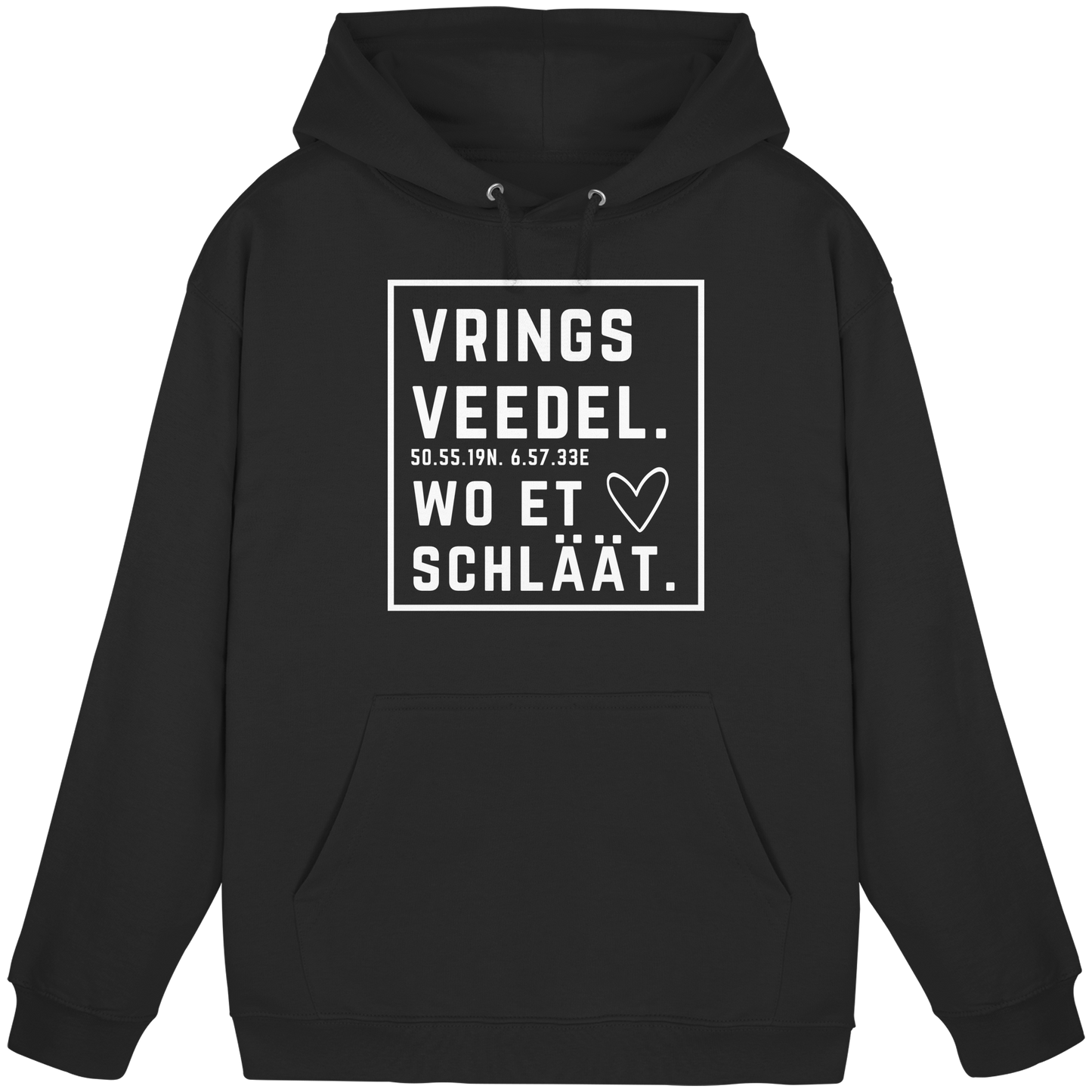 Vringsveedel Hätz Druck - Basic Unisex Hoodie