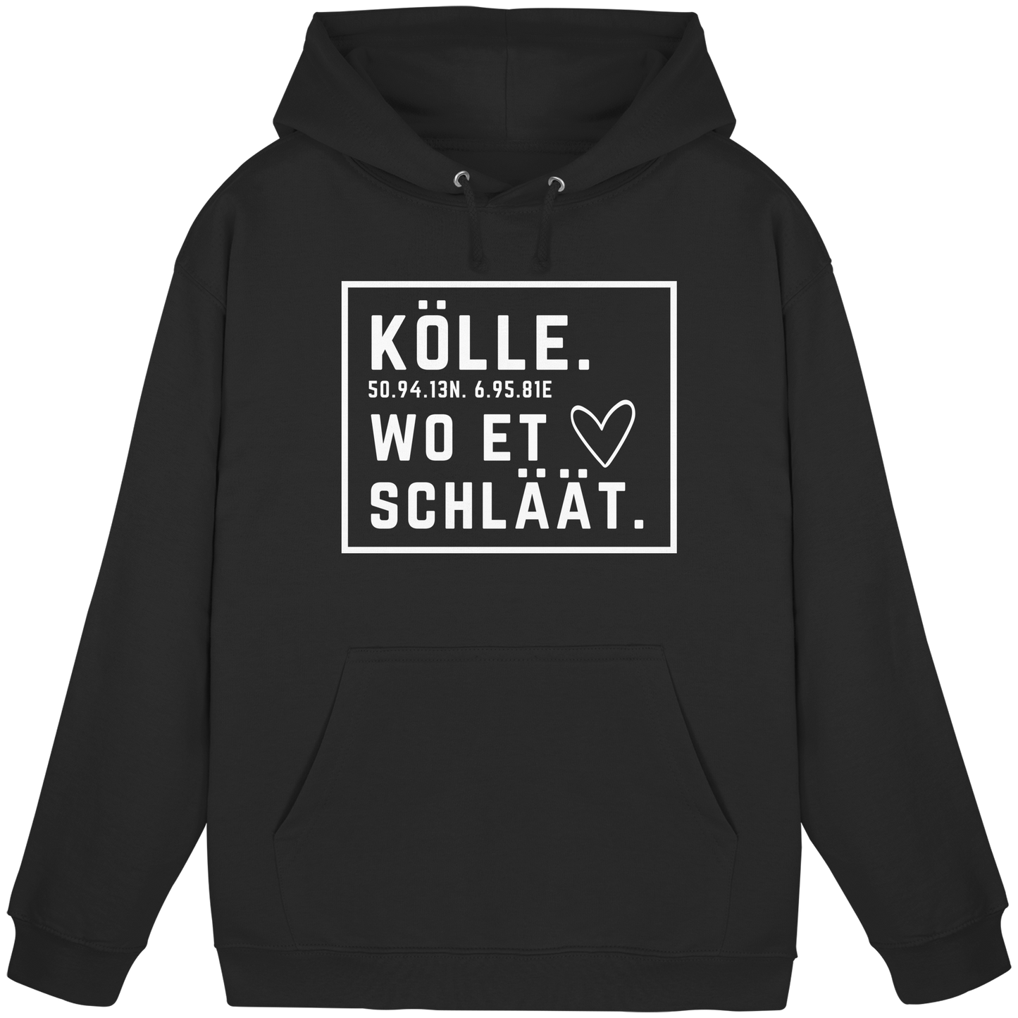 Kölle Hätz Druck - Basic Unisex Hoodie