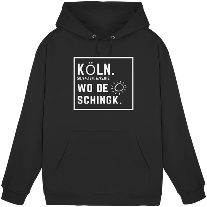 Wo de Sonn schingk - Köln Druck - Basic Unisex Hoodie