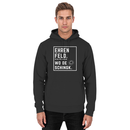 Wo de Sonn schingk - Ehrenfeld Druck - Basic Unisex Hoodie