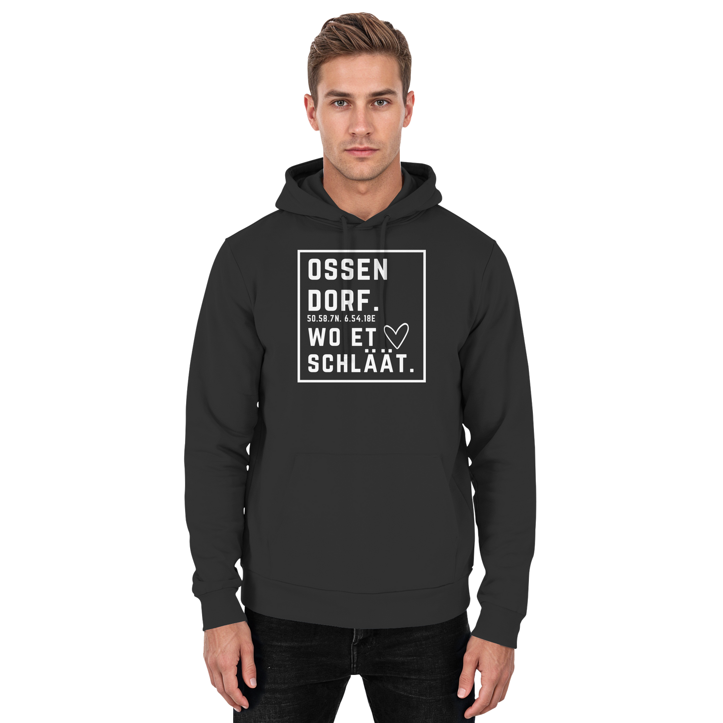 Ossendorf Hätz Druck - Basic Unisex Hoodie