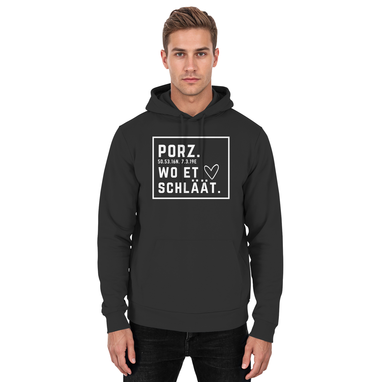 Porz Hätz Druck - Basic Unisex Hoodie
