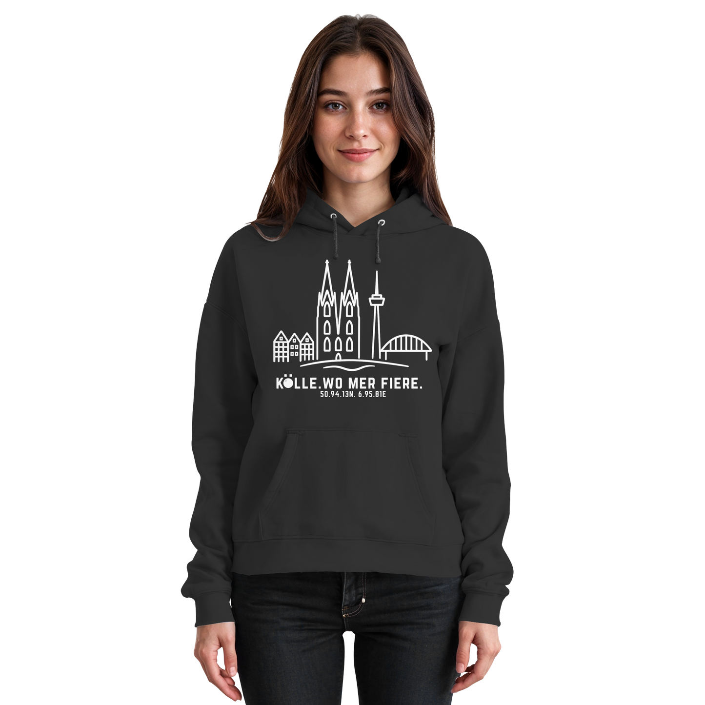 Skyline Fiere Druck - Basic Unisex Hoodie