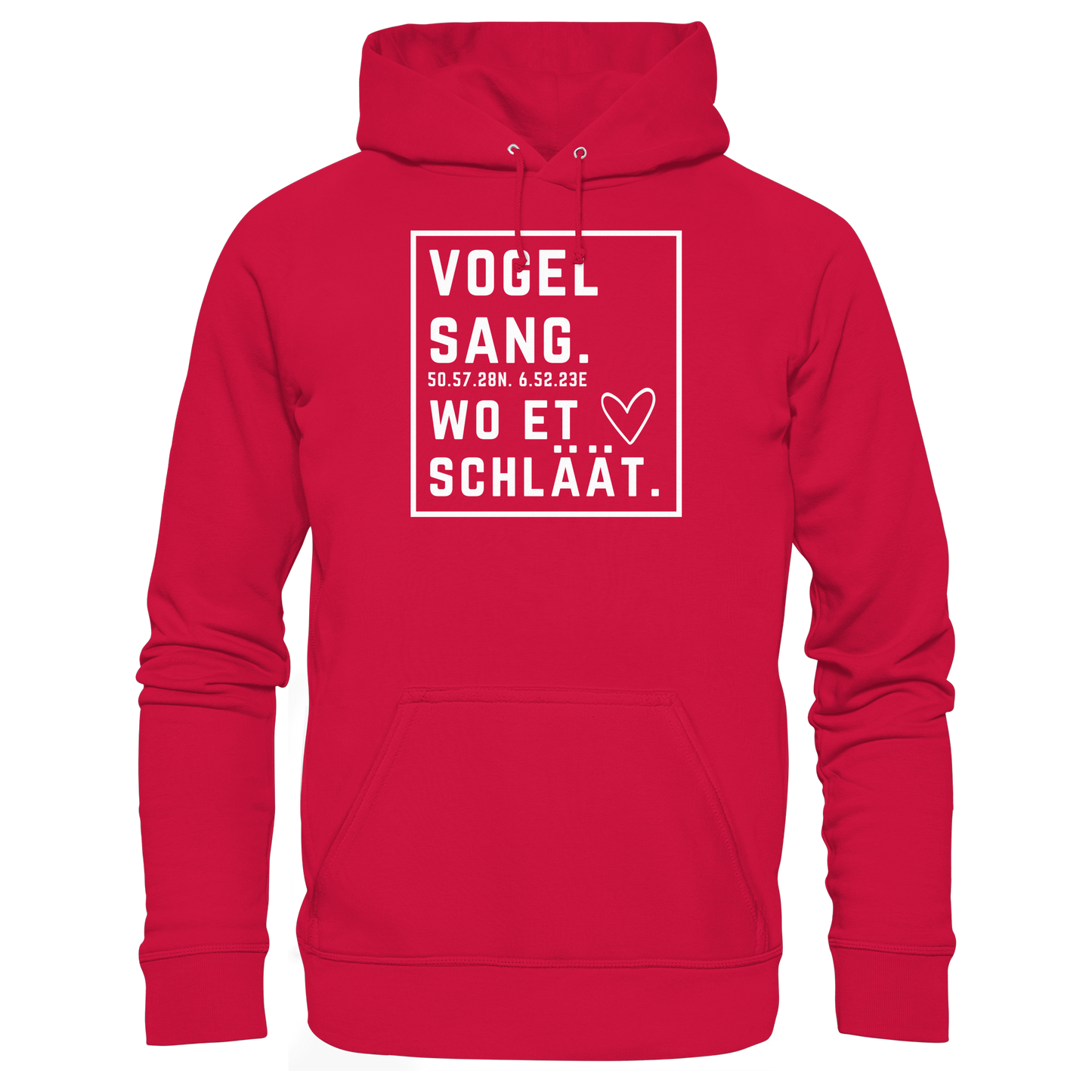 Vogelsang Hätz Druck - Basic Unisex Hoodie