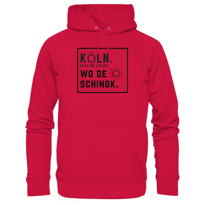 Wo de Sonn schingk - Köln Druck   - Basic Unisex Hoodie