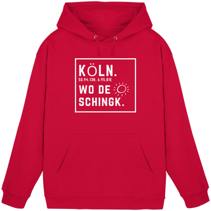 Wo de Sonn schingk - Köln Druck - Basic Unisex Hoodie
