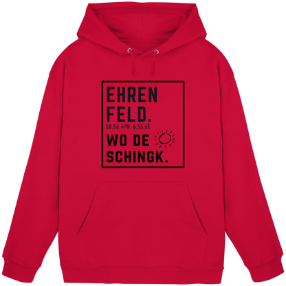 Wo de Sonn schingk - Ehrenfeld Druck  - Basic Unisex Hoodie