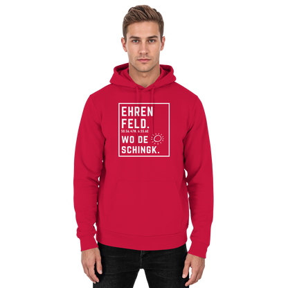 Wo de Sonn schingk - Ehrenfeld Druck - Basic Unisex Hoodie